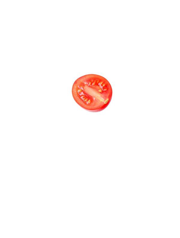 Un morceau de tomate